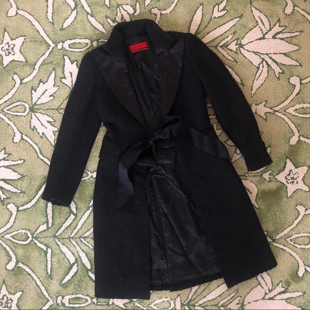 Caroline Herrera Black Coat